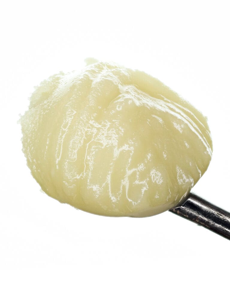 Garlic Drip live rosin 1g from Cookies Orlando concentrate close-up