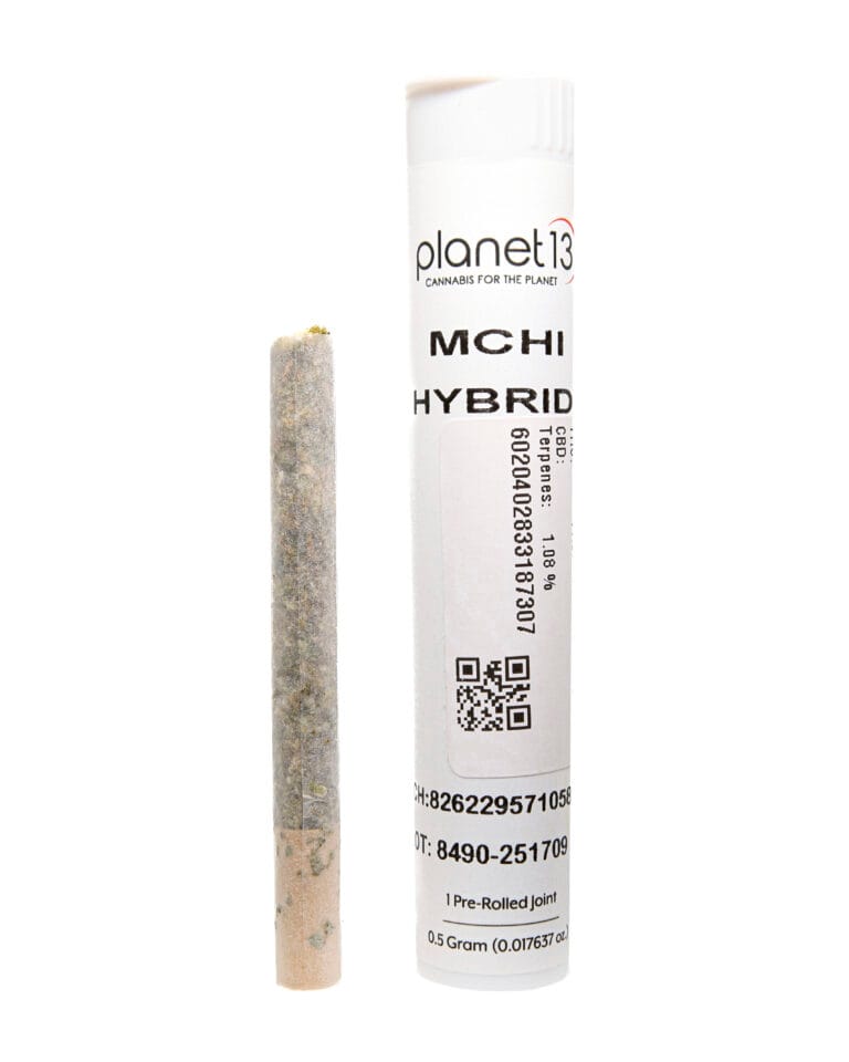 MCHI pre-roll joint by Planet 13 0.5g hybrid