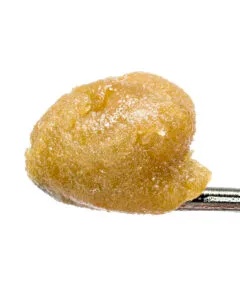 Blueberry Banana live resin budder by Cookies indica hybrid concentrate
