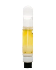 Tahoe OG distillate cartridge by Cookies is an indica cannabis vape containing purified distillate oil with added terpenes. Testing at 79.2% THC and 4.32% terpenes, this cartridge delivers earthy pine flavor with relaxing effects. Featured on FloridaStrainRegistry.org.