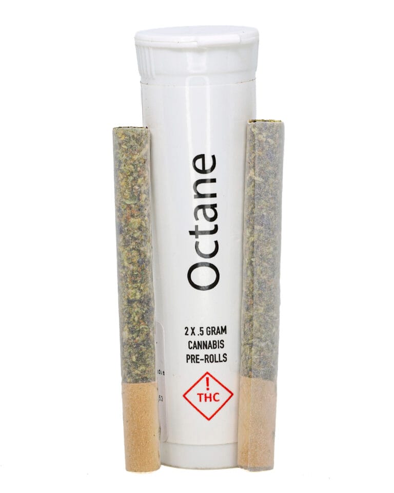 Blue Thunder premium whole flower pre-rolls at Goldflower
